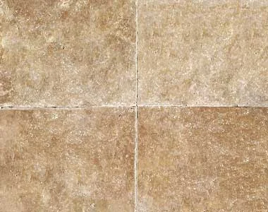 brown travertine tiles