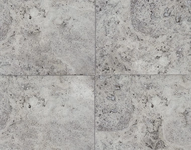 silver travertine tiles