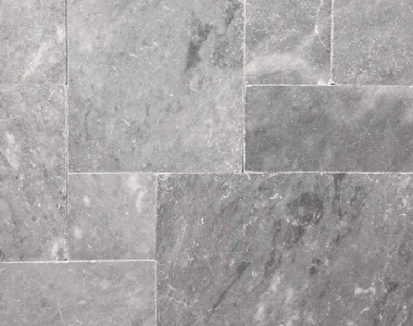 grey limestone French pattern tiles